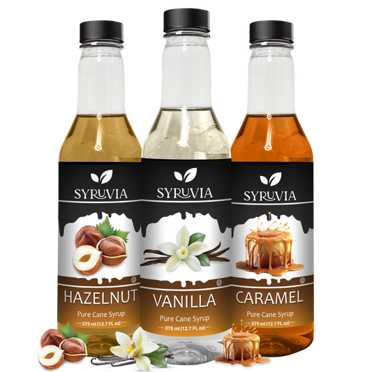 Vanilla Hazelnut Caramel Syrup