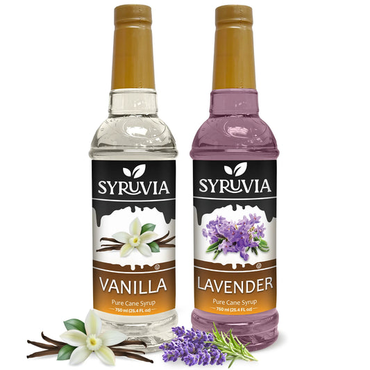 Variety Pack, Vanilla, and Lavender Syrup