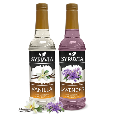 Variety Pack, Vanilla, and Lavender Syrup