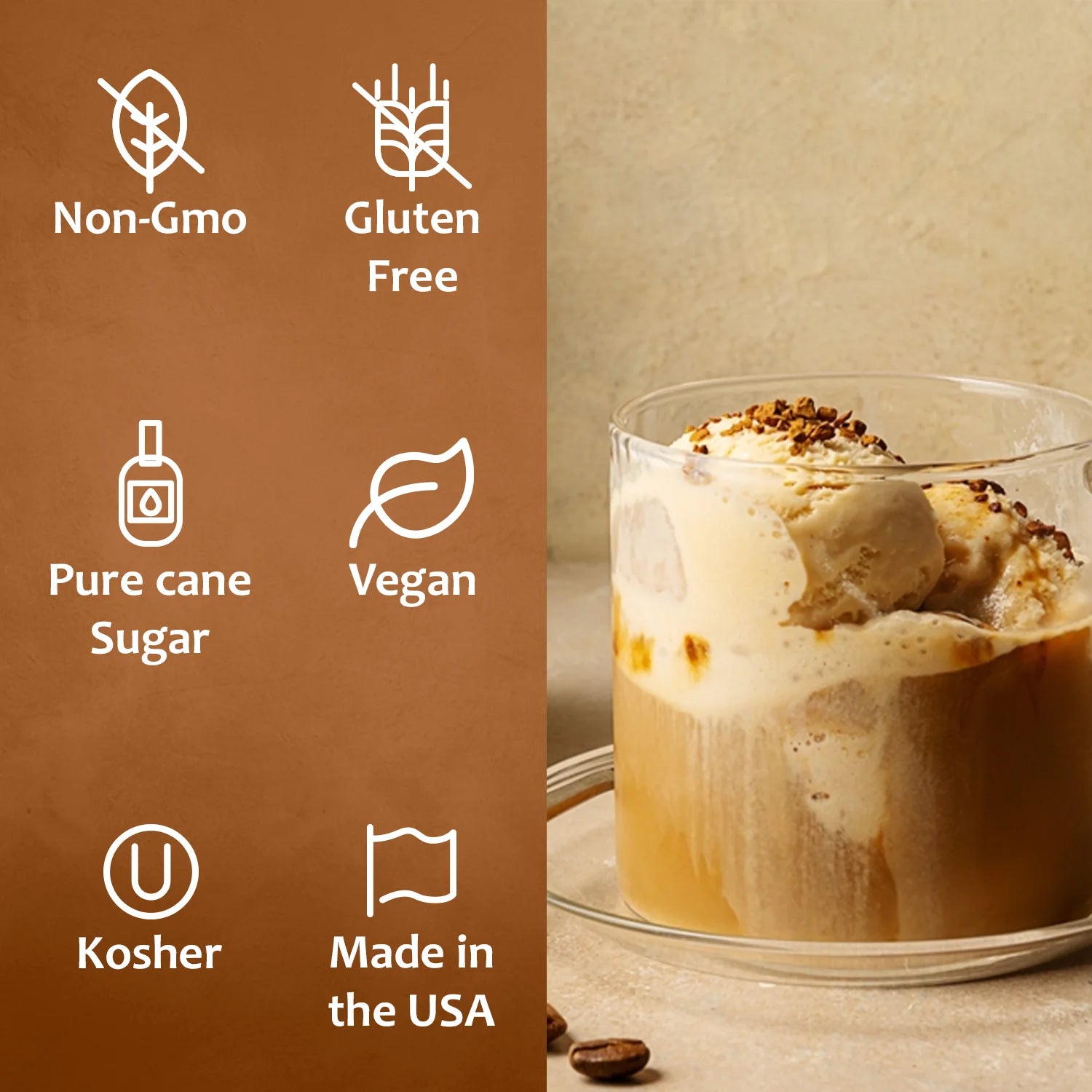 Vanilla Salted Caramel Hazelnut Irish Cream  coffee syrup for coffee