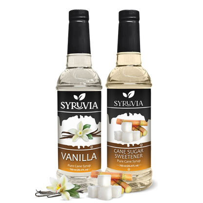 Vanilla Syrup Cane Sugar Sweetener Syrup