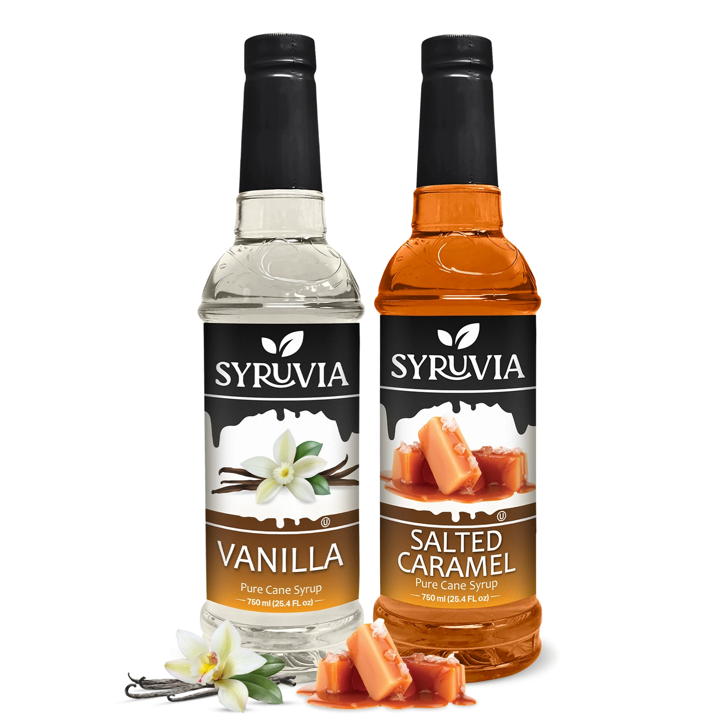 Vanilla Syrup Salted Caramel Syrup