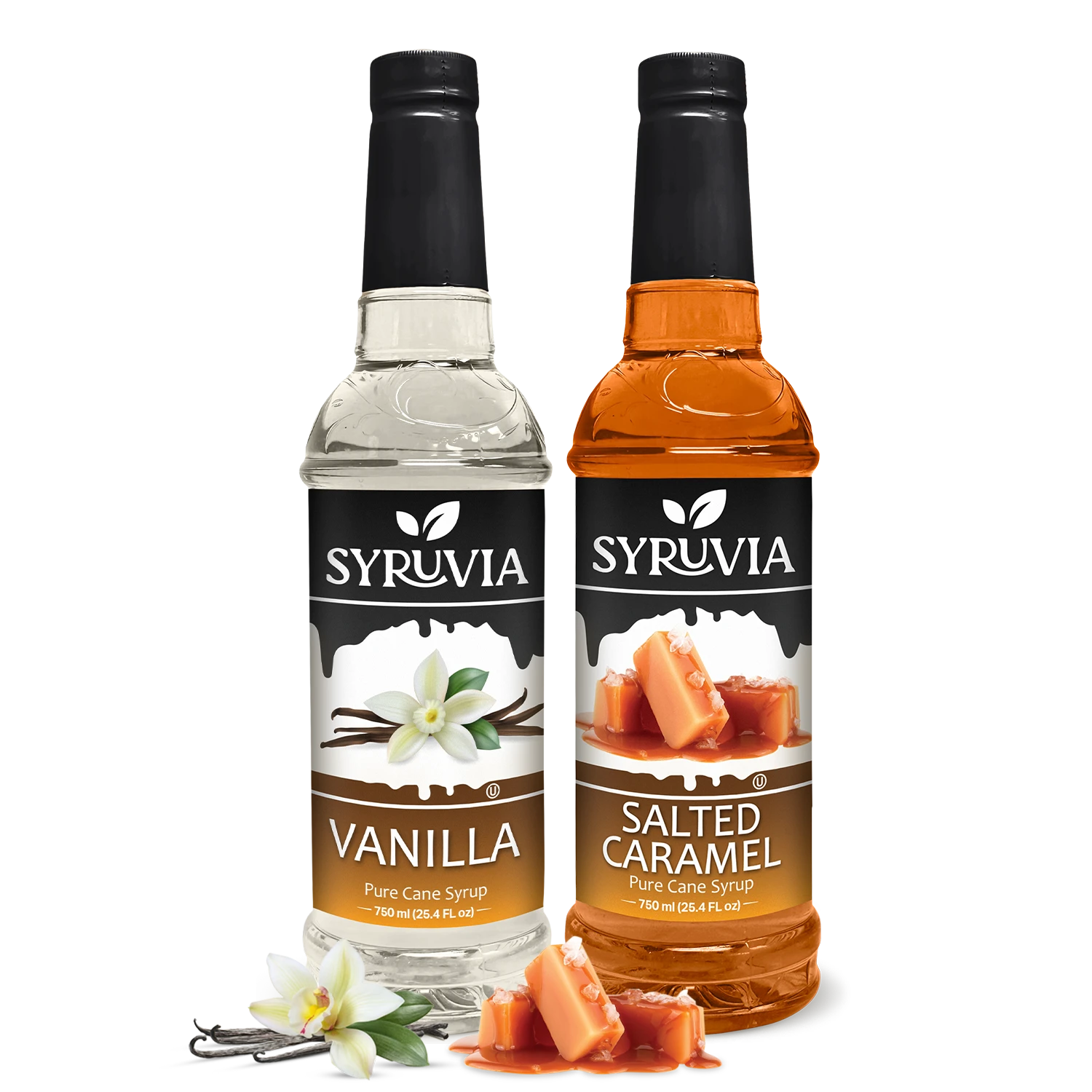 Vanilla Syrup Salted Caramel Syrup