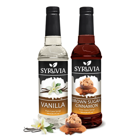 Variety Pack, Vanilla, and Brown Sugar Cinnamon Syrup