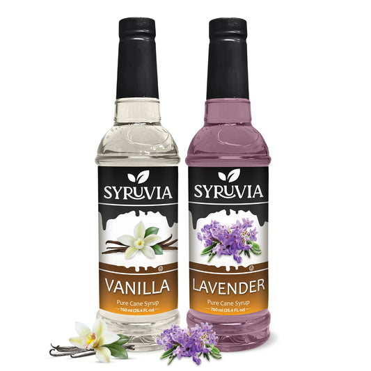 Variety Pack, Vanilla, and Lavender Syrup