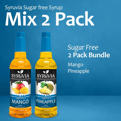 Variety Pack syrup Mango pineapple