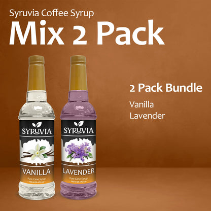 Variety pack syrup Vanilla lavender 