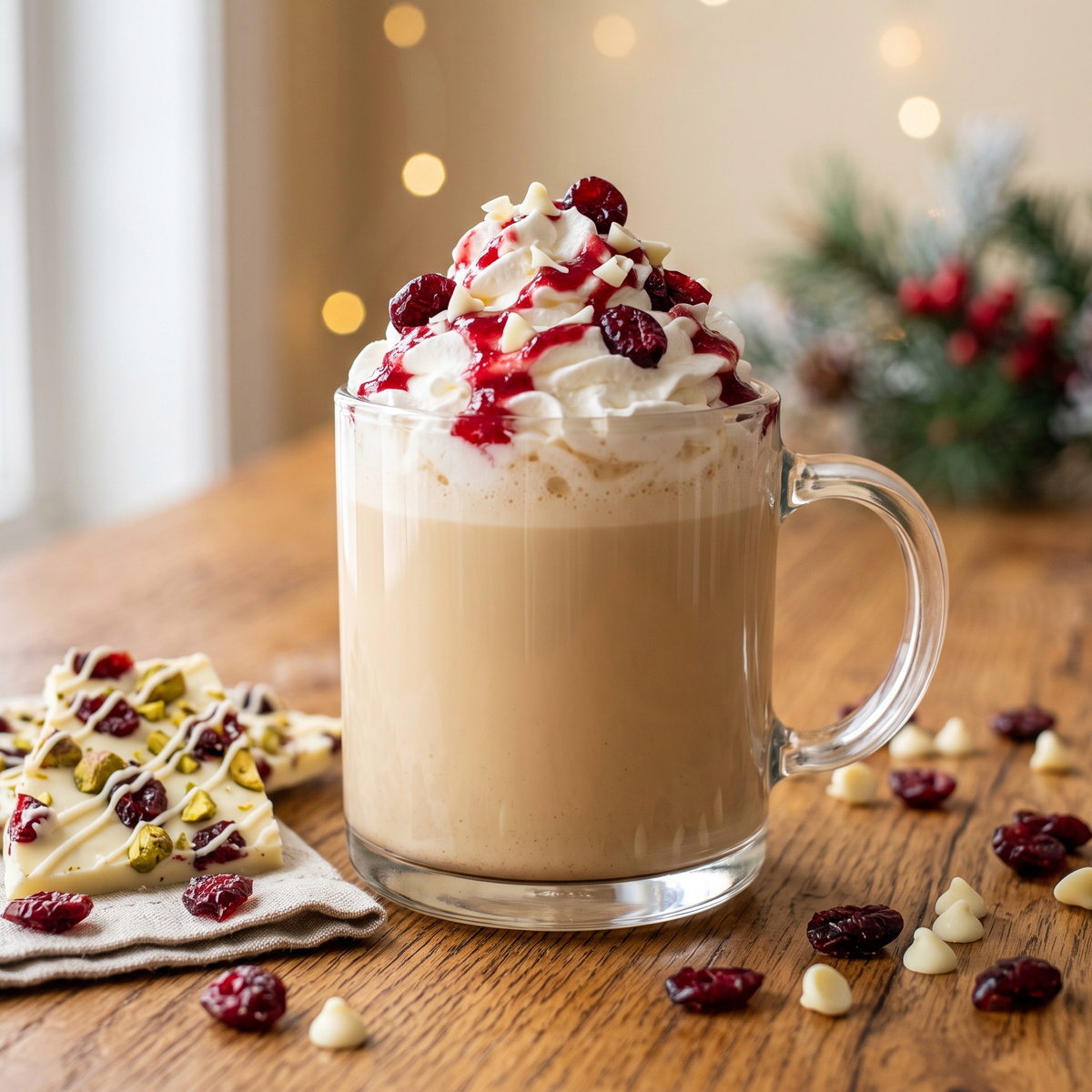 White Chocolate Cranberry Syrup signature recipe