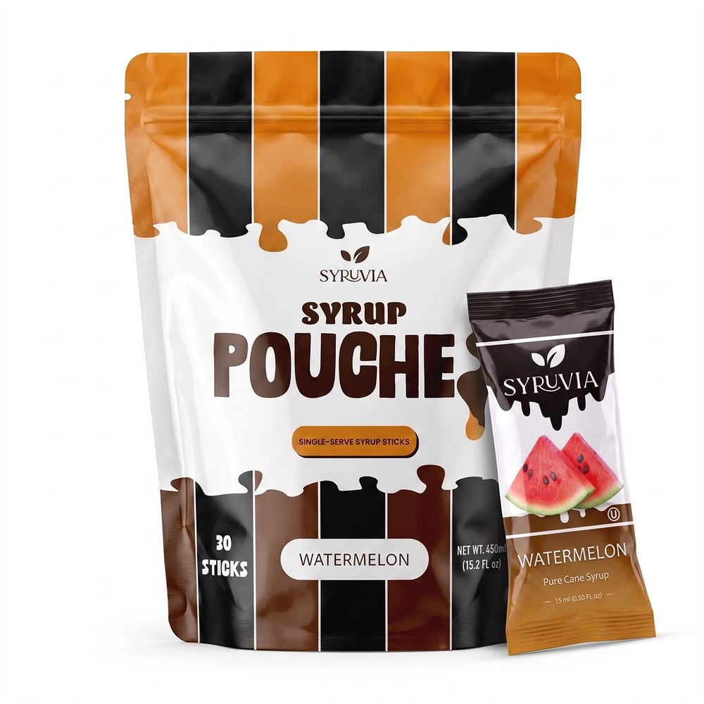 Watermelon Syrup Pouches