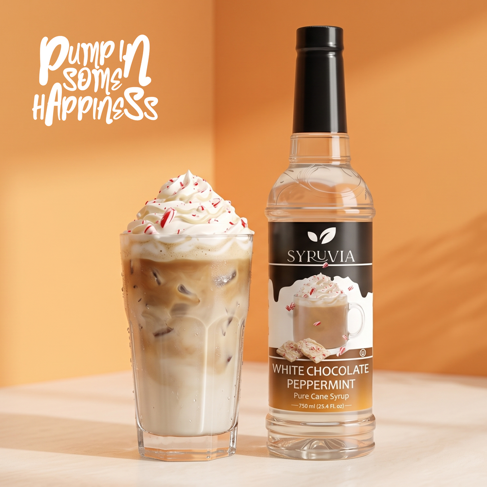 White Chocolate Peppermint Syrup