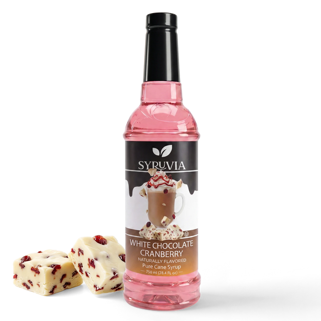 White Chocolate Cranberry Syrup