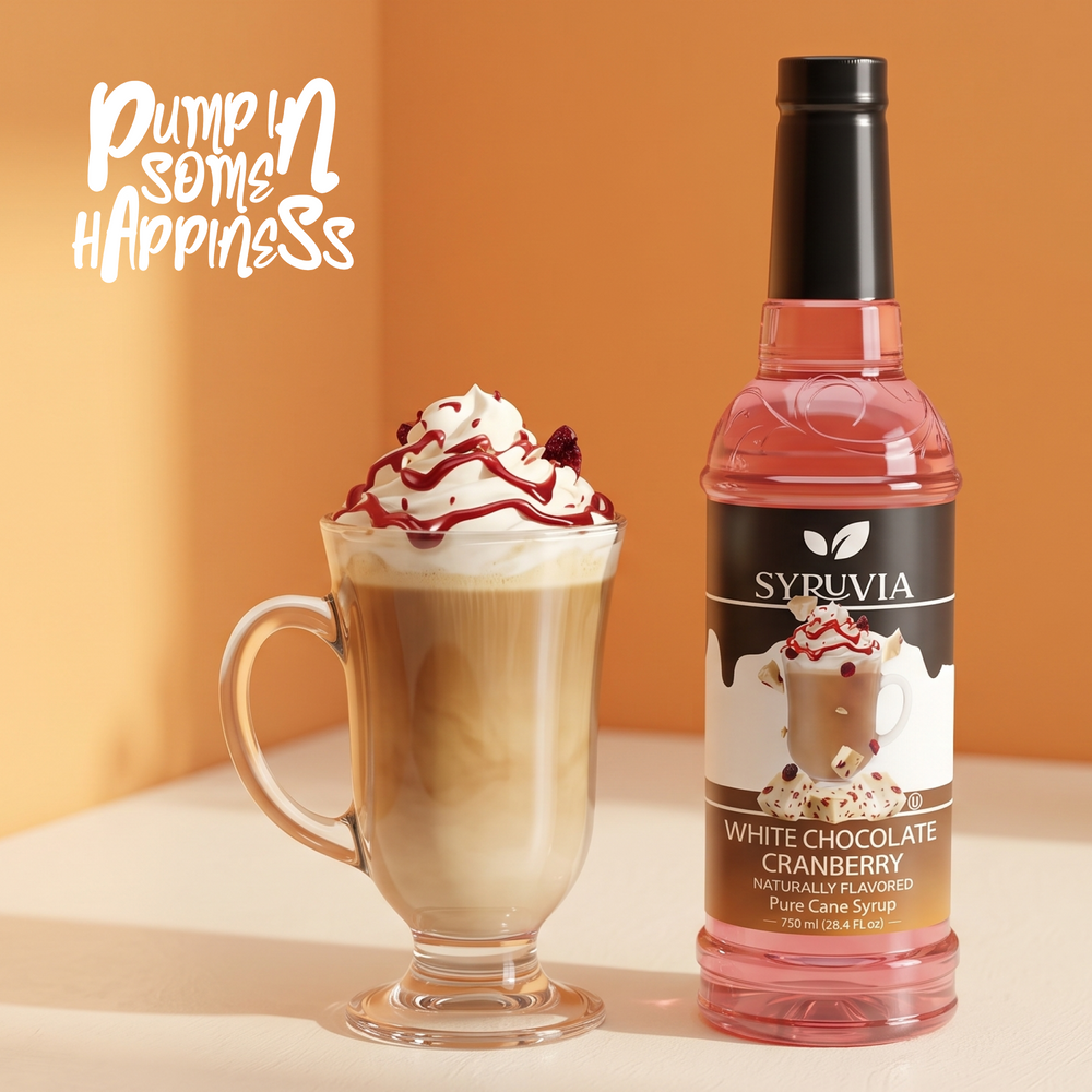 White Chocolate Cranberry Syrup