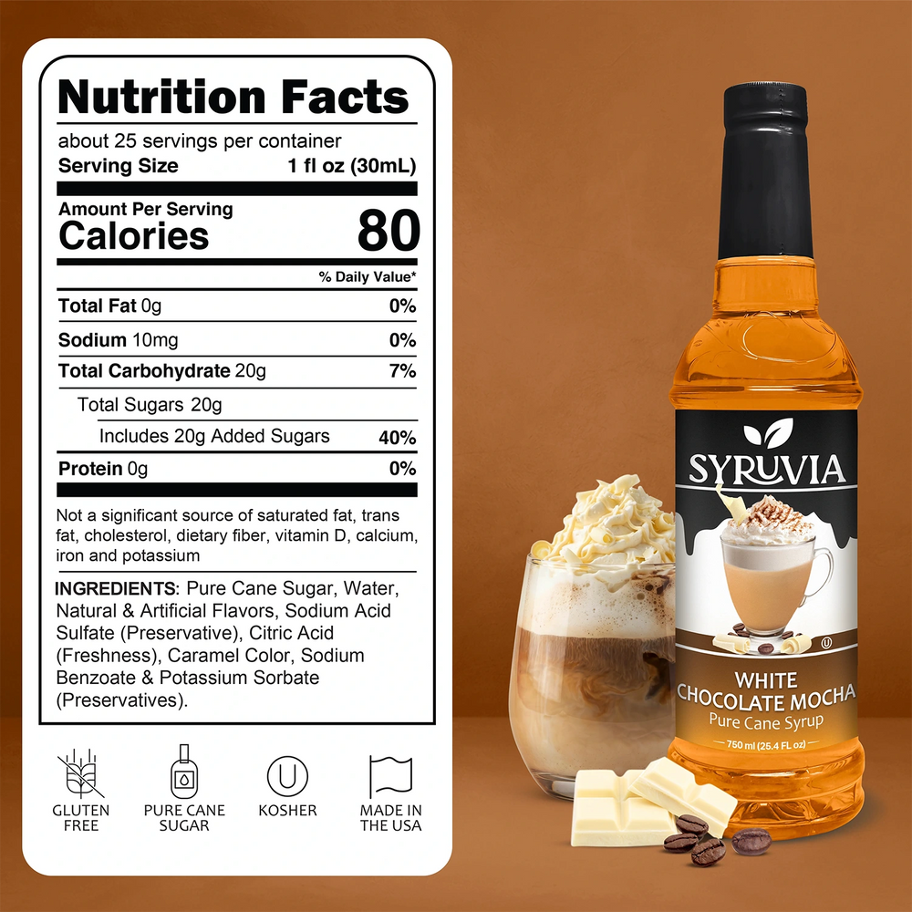 White Chocolate Mocha Syrup