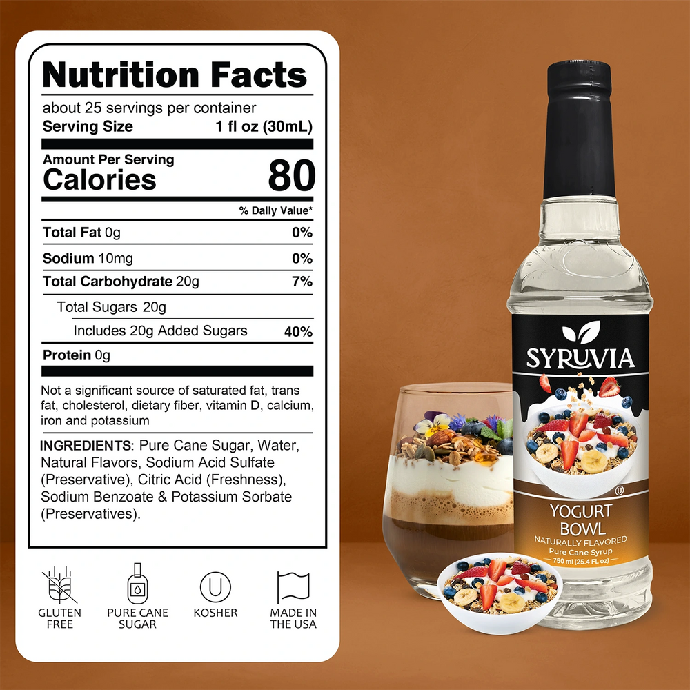 Yogurt Bowl Syrup