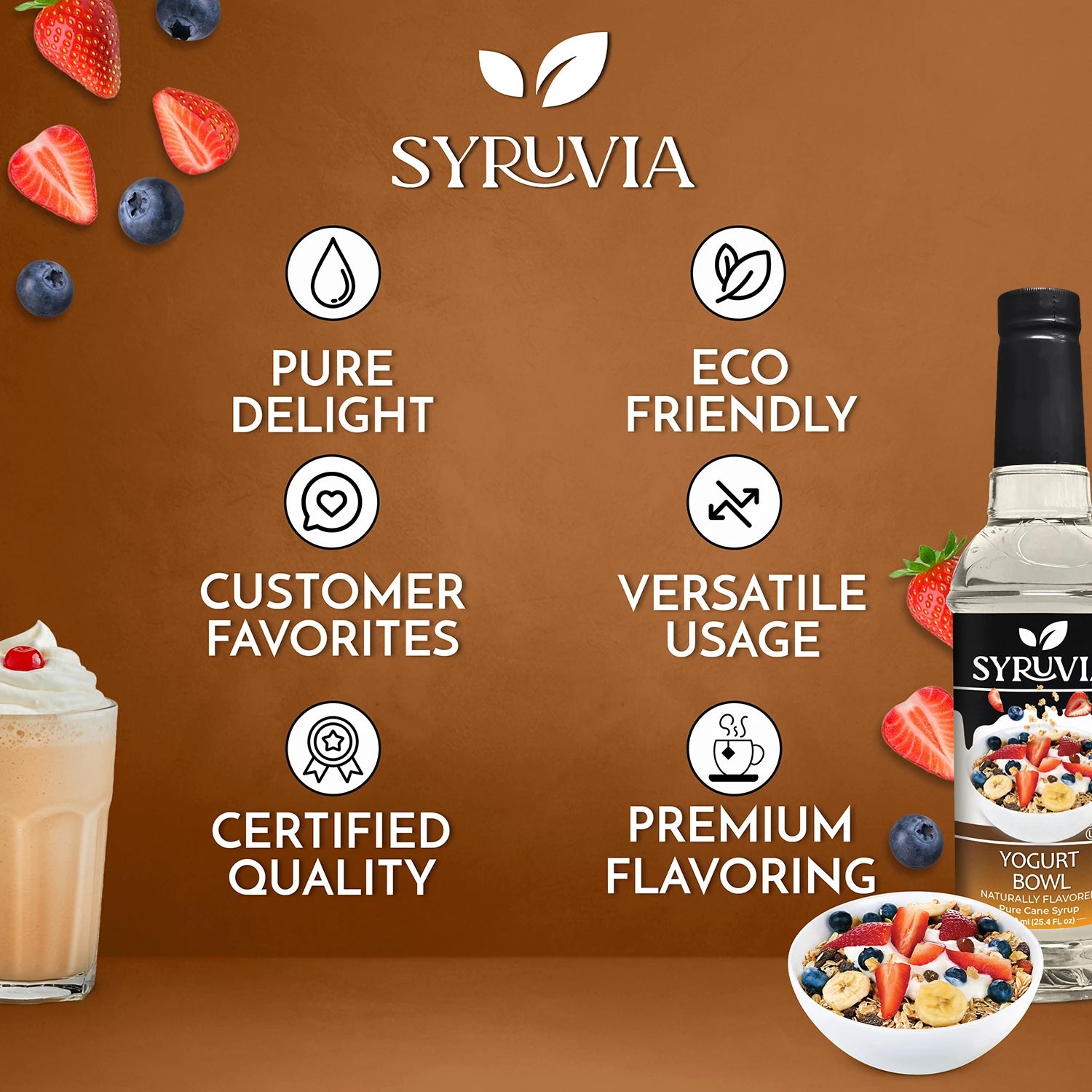 Yogurt Bowl Syrup Premium Flavoring