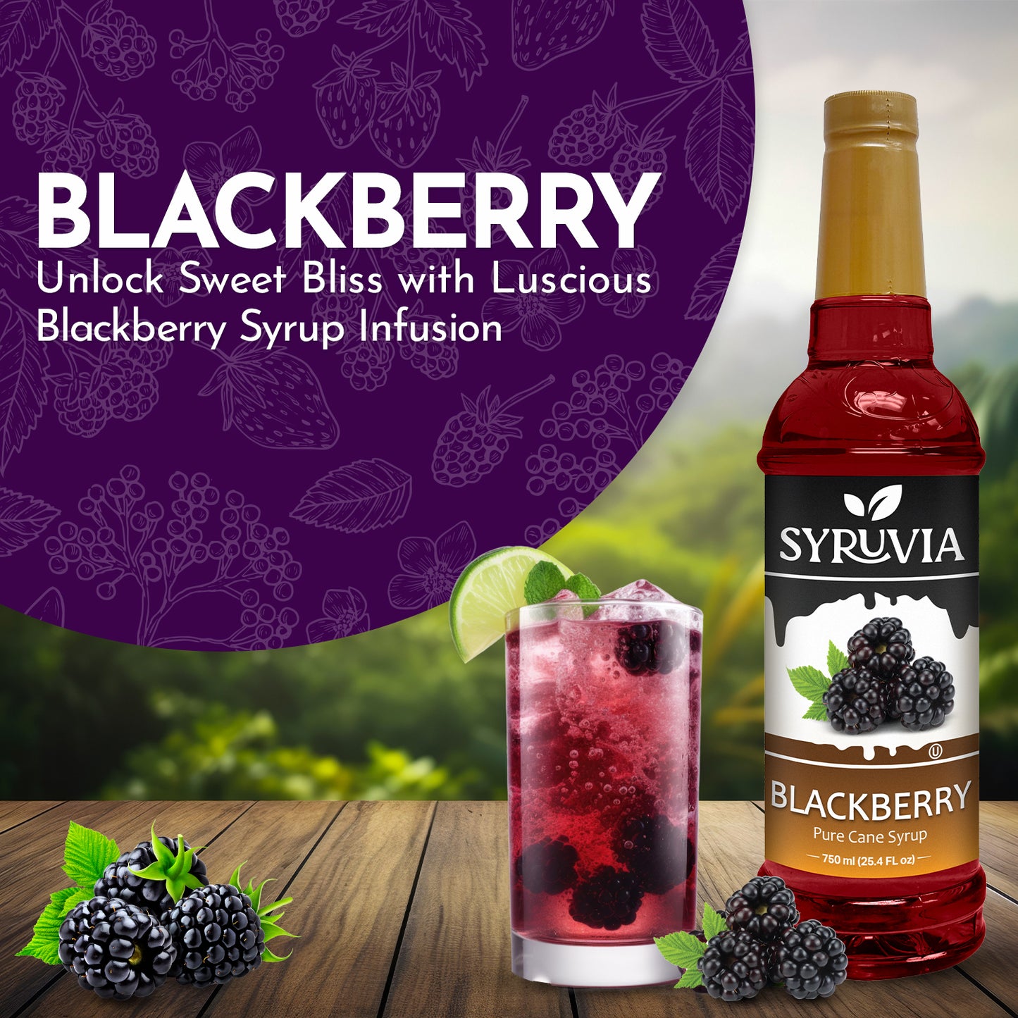 blackberry simple syrup