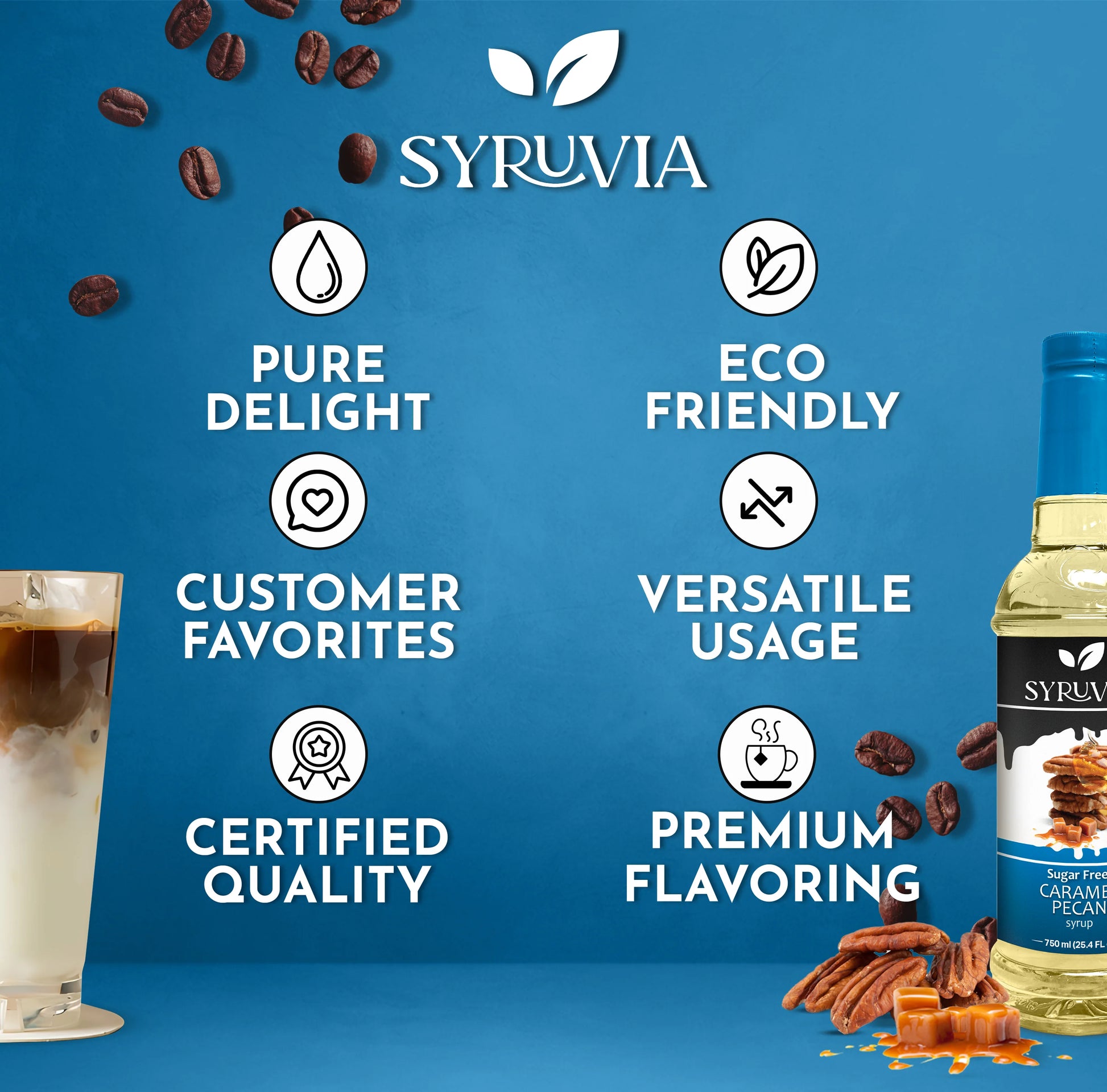 caramel pecan coffee flavoring sugar free  
