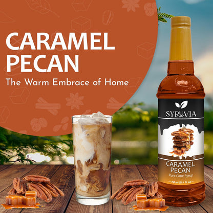 caramel pecan syrup for coffee 
