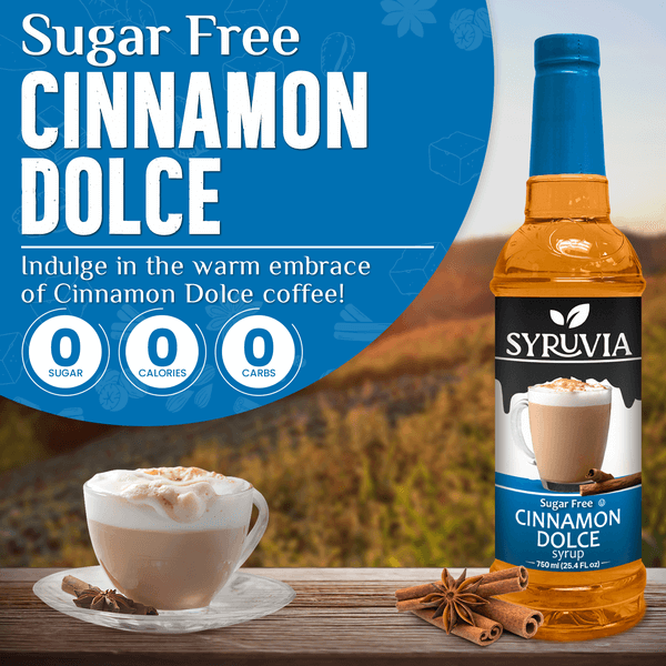 cinnamon dolce syrup 0 sugar