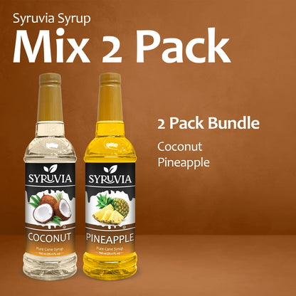 coconut pineapple syrup for drinks