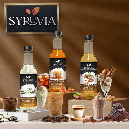 coffee flavoring syrup Vanilla Hazelnut & Caramel