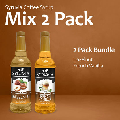 coffee flavoring syrup hazelnut french vanilla