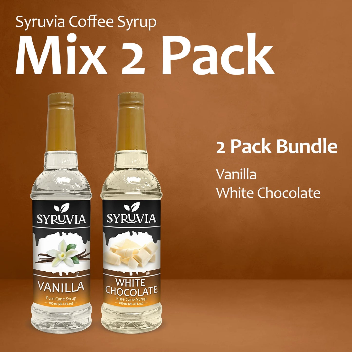 coffee syrup vanilla white chocolate 