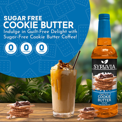 cookie butter syrup sugar free
