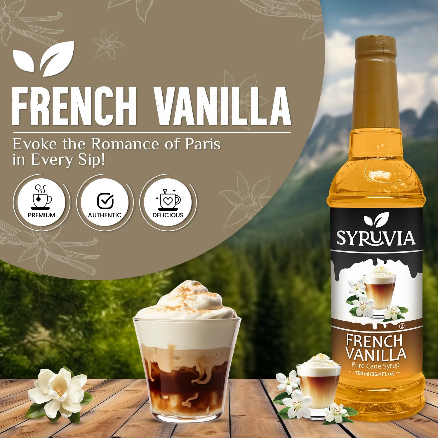 french vanilla syrup for coffee