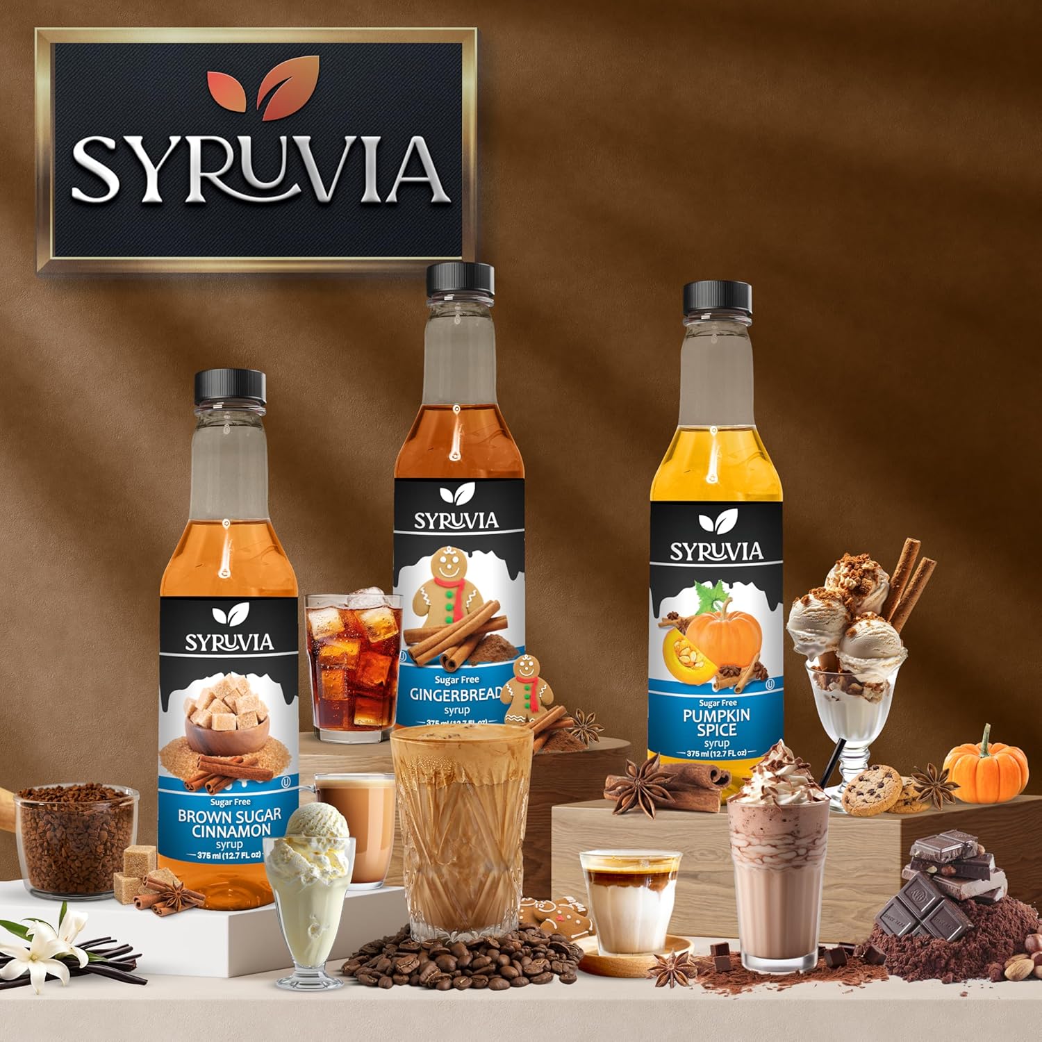 gingerbread syrup sugar free for drinks 