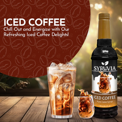 iced coffee syrup flavors
