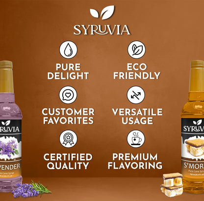 lavendar s'mores syrup for coctails