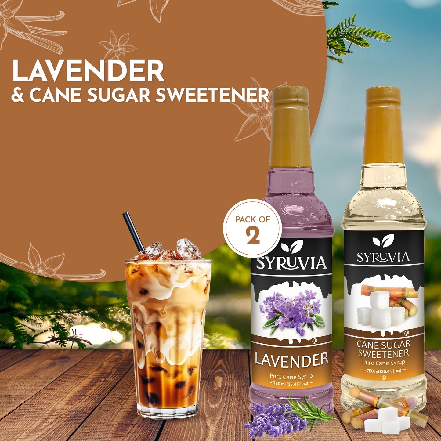 liquid cane sugar lavender 