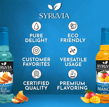 mango  blue curacao sugar free syrup