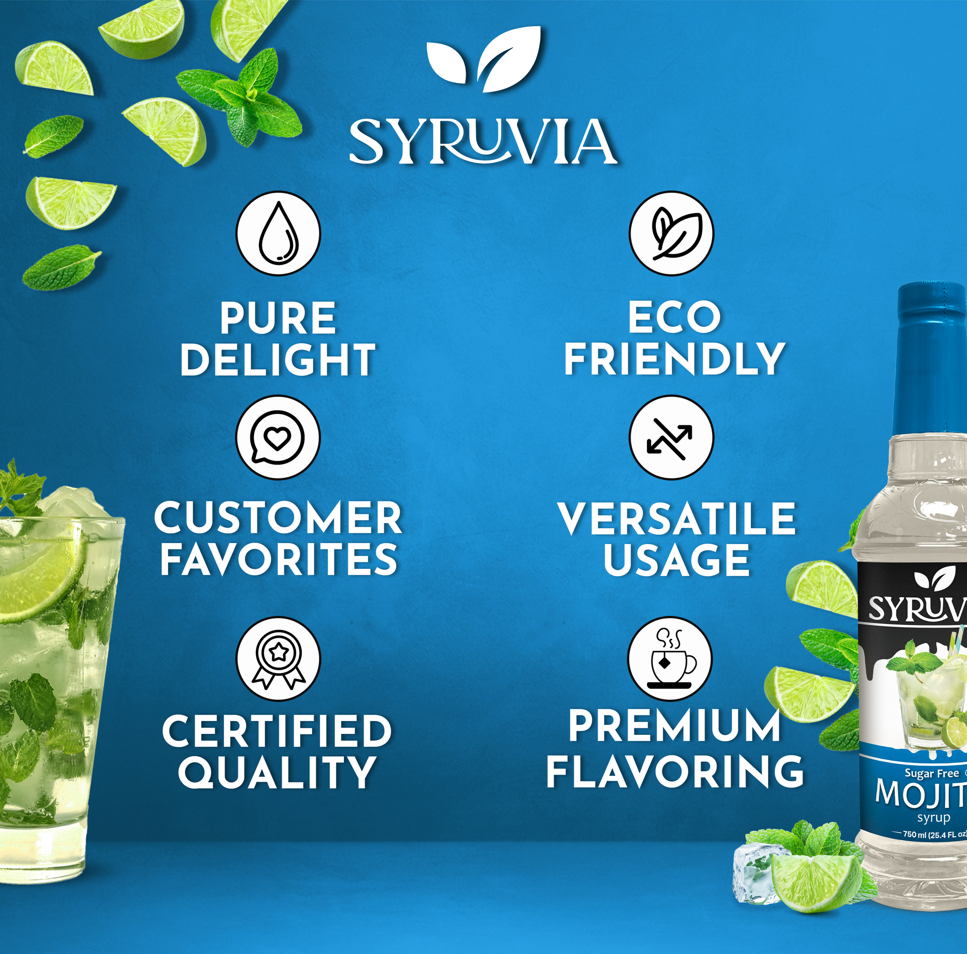 mojito coffee syrup sugar free
