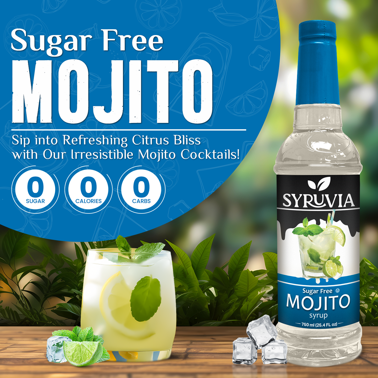 mojito sugar free coffee syrup
