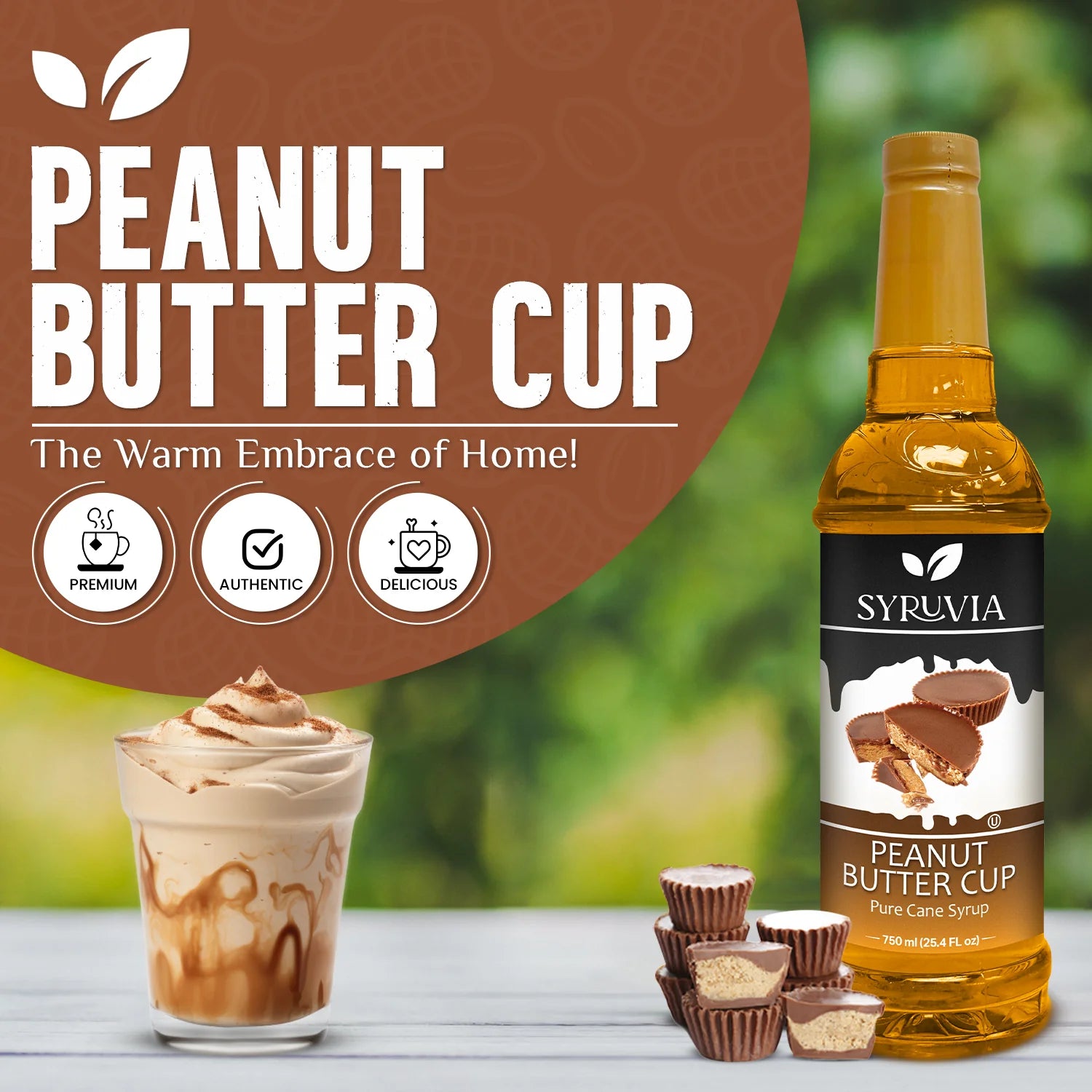 peanut butter cup coffee syrup