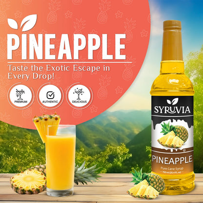 pineapple flavored syrup