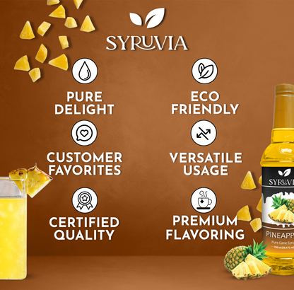 pineapple flavored syrups for drinks 