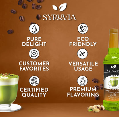 pistachio drinks syrup