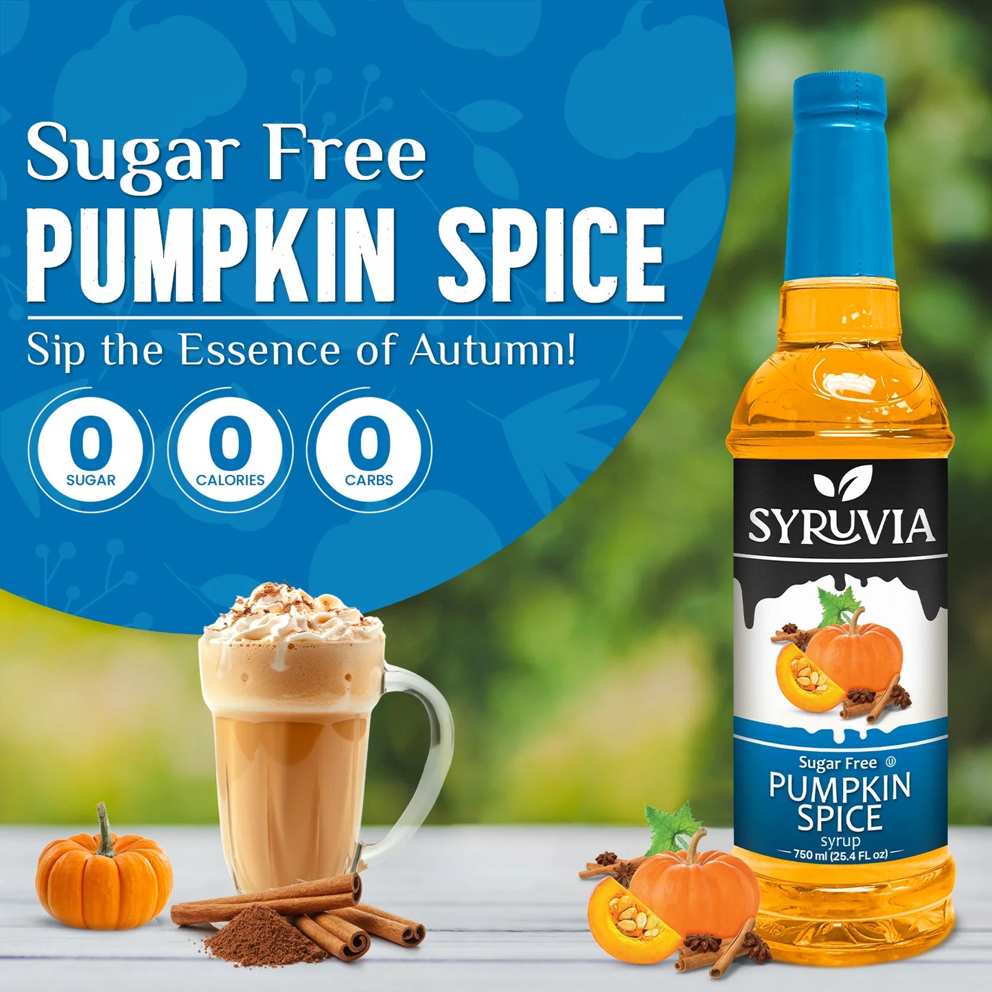 pumpkin spice syrup sugar free