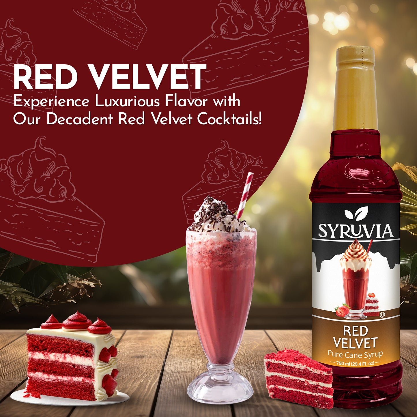 red velvet coffee syrup
