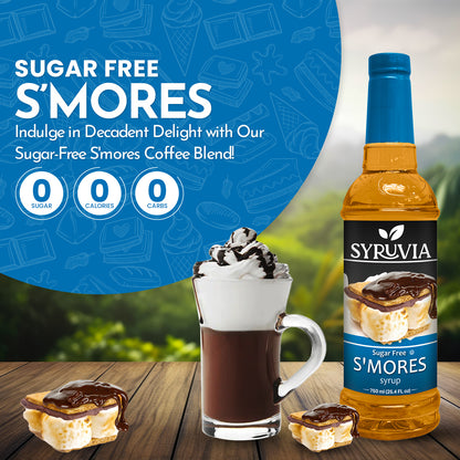 s'mores syrup sugar free 
