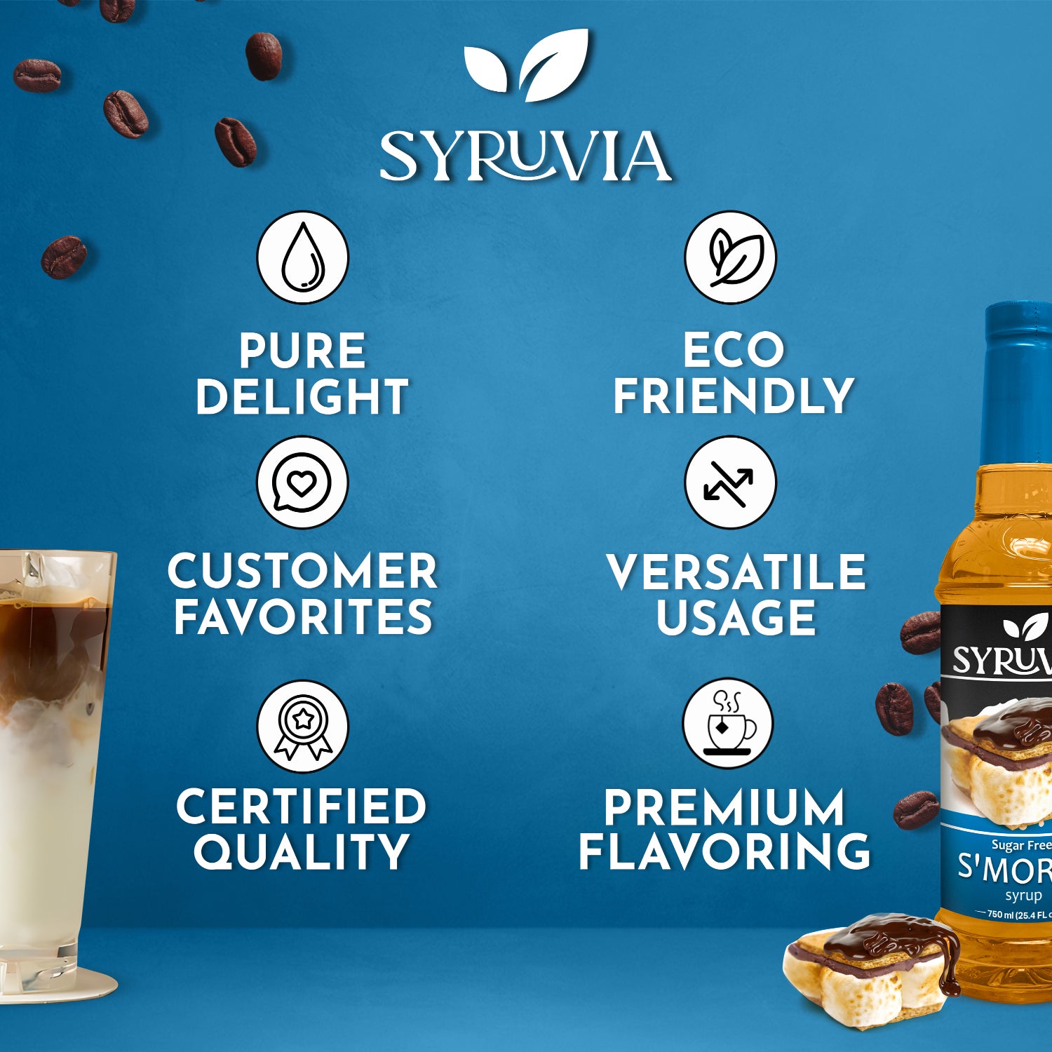 smores sugar free syrup for coffee 
