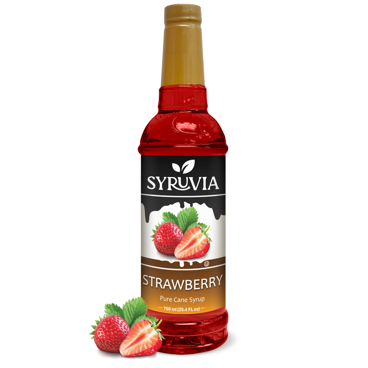 Syruvia Strawberry Syrup for Drinks, Desserts & More – Just $6.99