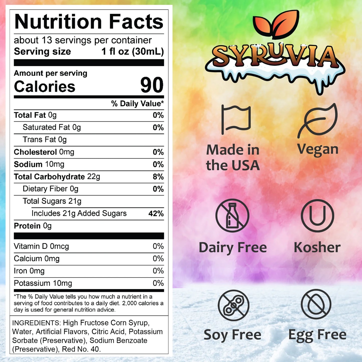 sugar_free_bubble_gum_shaved_ice nutrition facts