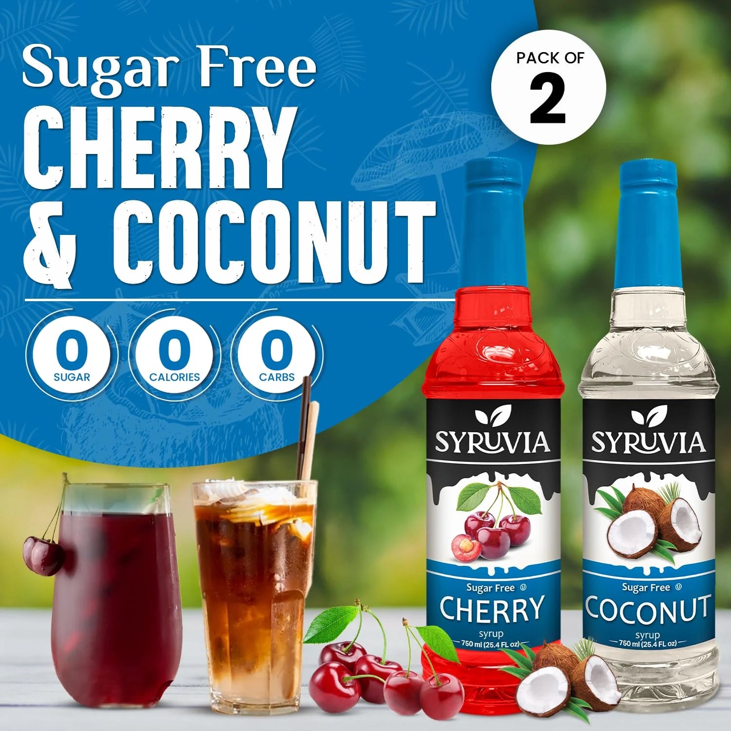 sugar free coconut cherry syrup