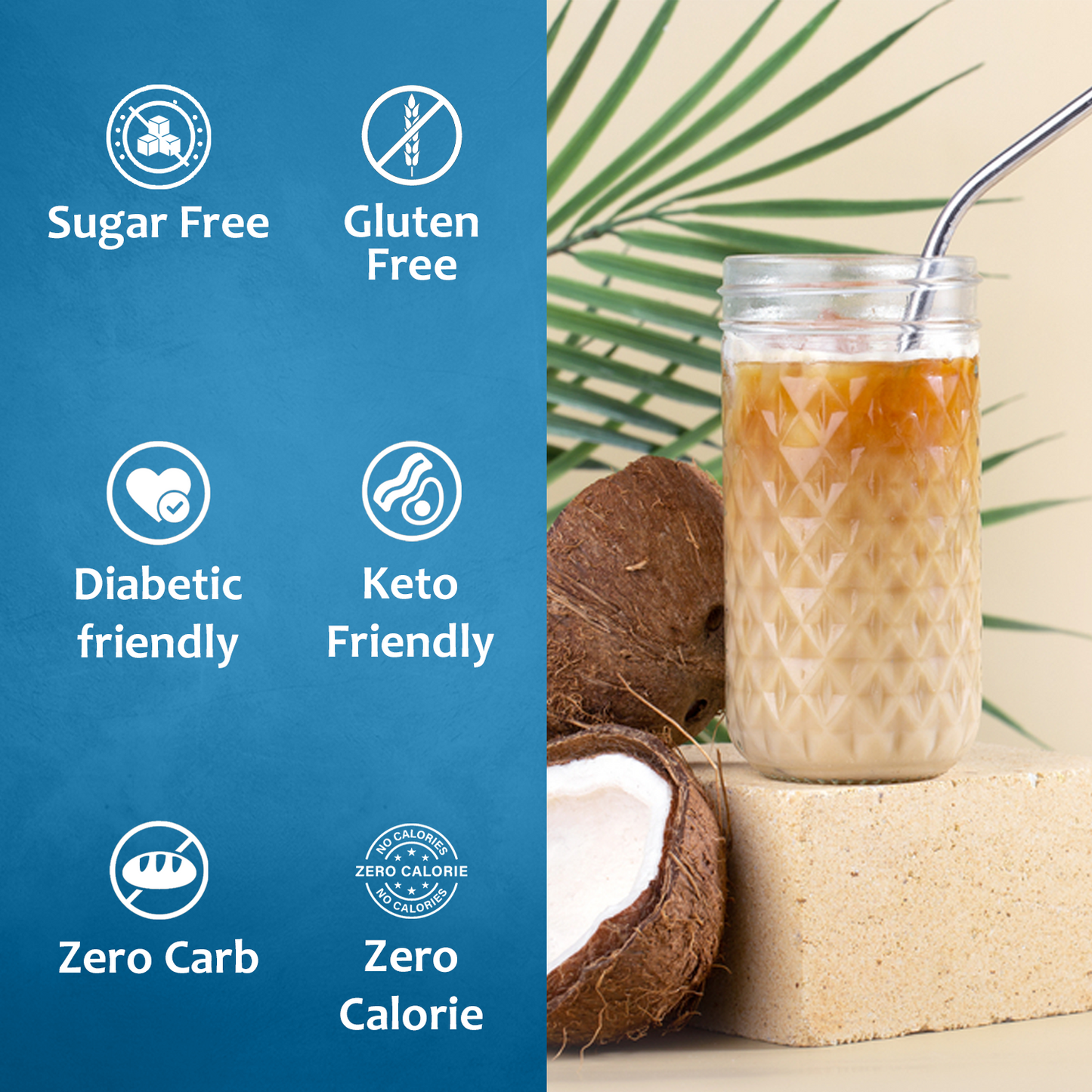 sugar free coconut syrup drinks 