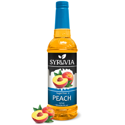 sugar free peach syrup 