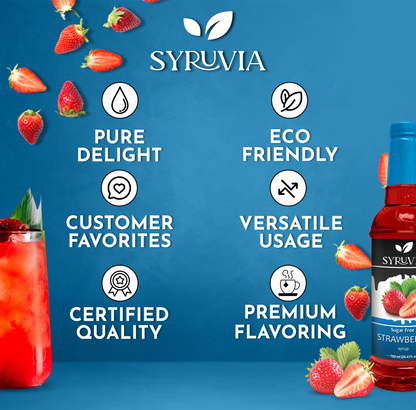 sugar free syrup strawberry  